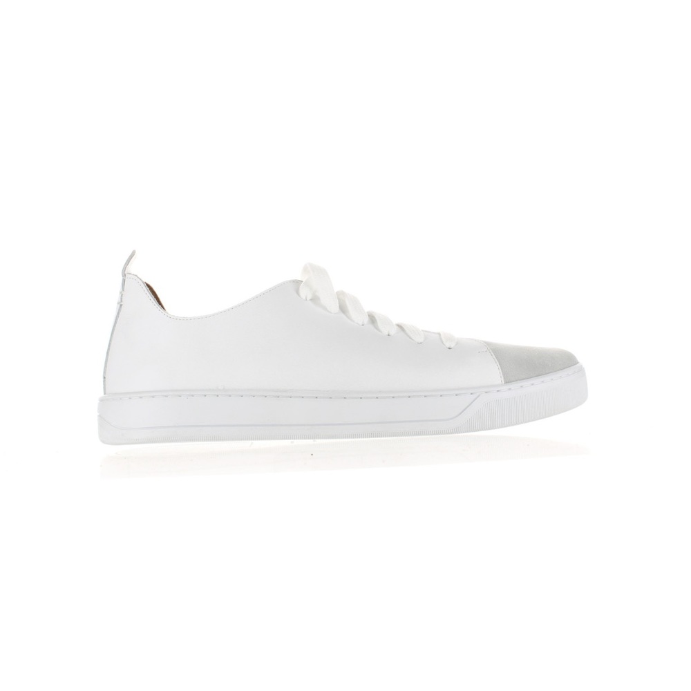 MASSIMO MATTEO CAPRI WHITE LEATHER SNEAKER NWT SZ 10.5